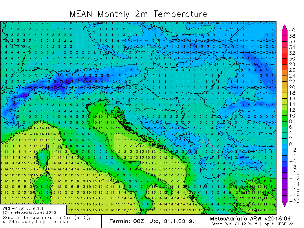 mean t2m 201812