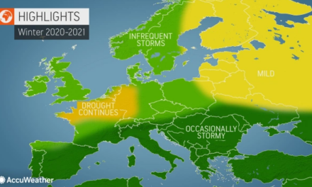 Accuweather sezonska prognoza za zimu 2020/21