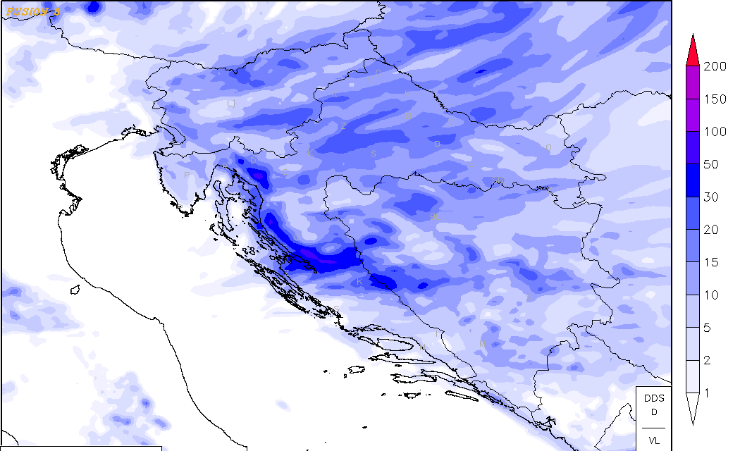 Nova kiša u srijedu