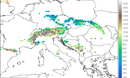 Izmjene na prognostičkim kartama, WRF-ARW (listopad 2020)