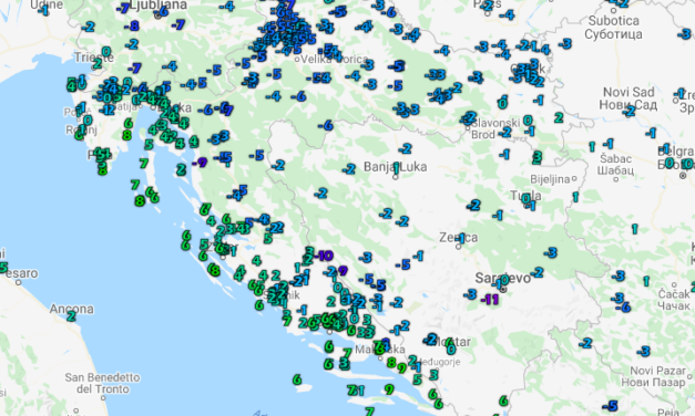 Kratki pregled zadnje ciklone i analiza za sljedećih nekoliko dana