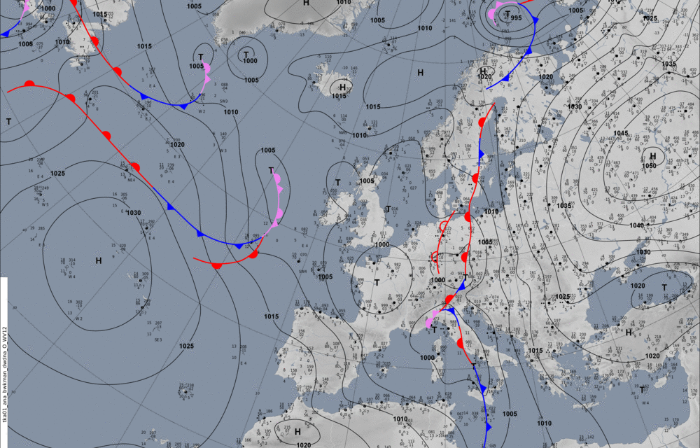 Kulminacija meteoroloških događaja je pred vratima