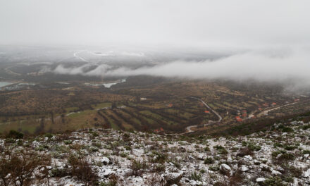 Kelvin–Helmholtz naoblaka nad kanjonom Zrmanje