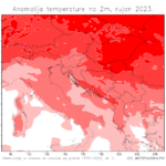 Klimatska analiza rujna 2023.