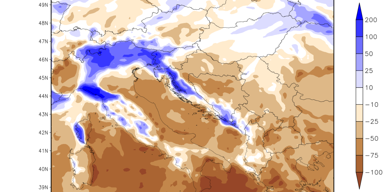 Klimatska analiza listopada 2023.